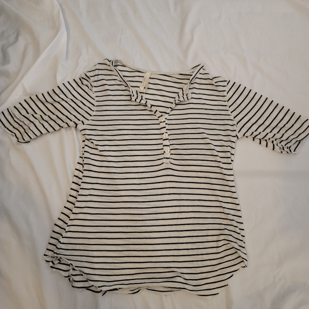 Sanctuary vintage striped shirt